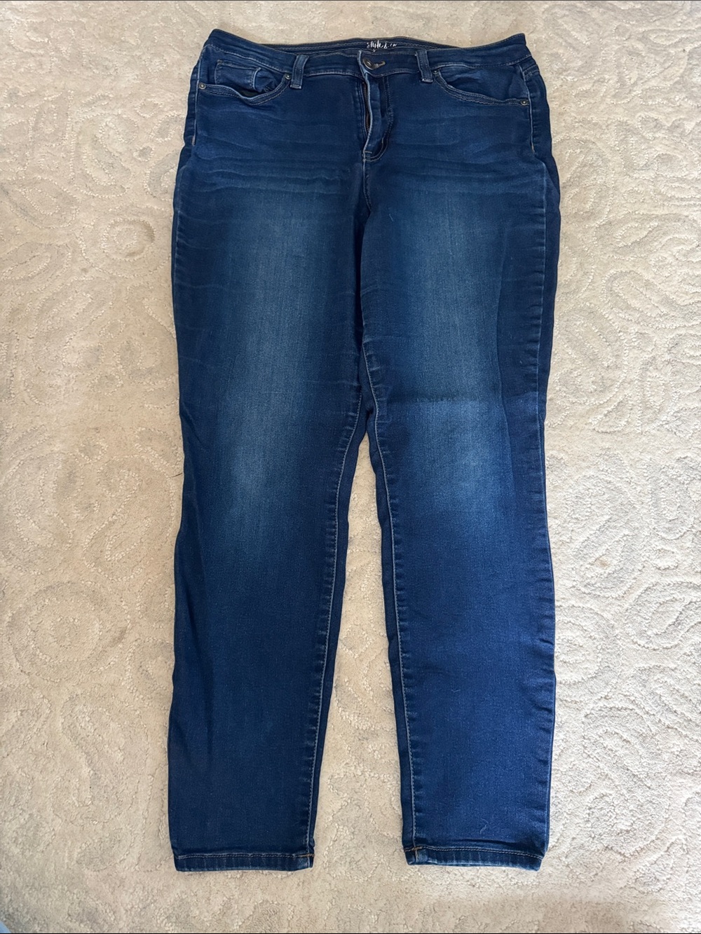 Style & Co. Deep Indigo Skinny Jeans